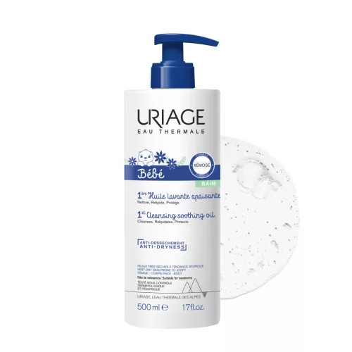 Uriage Baba bőrgyógyászati olajtusfürdő 500ml