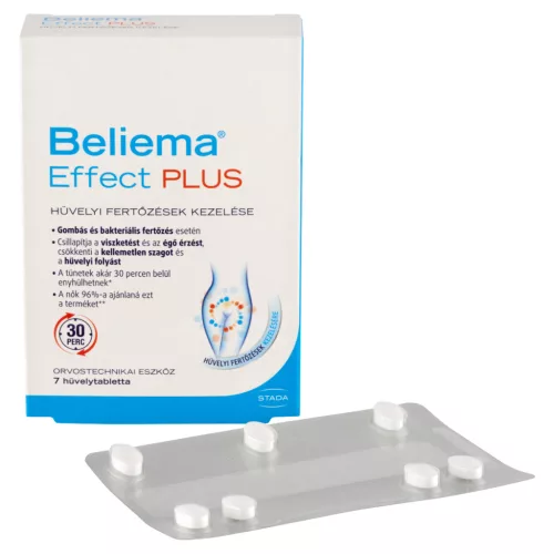 Beliema Effect Plus hüvelytabletta 7x