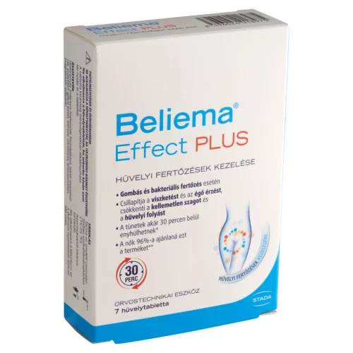 Beliema Effect Plus hüvelytabletta 7x