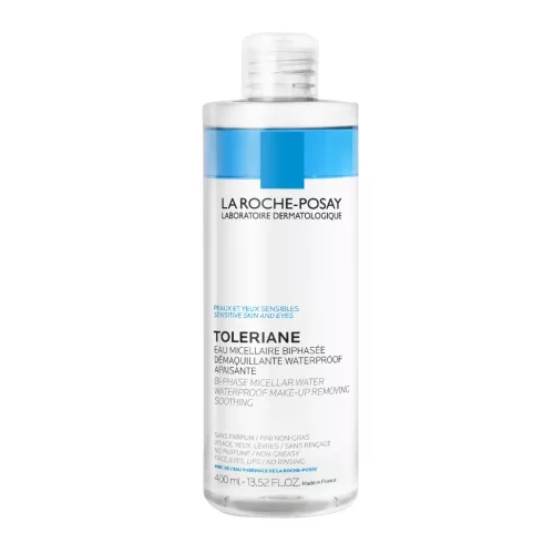 La Roche Posay Toleriane olajjal gazdagított kétfázisú micellás víz 400ml