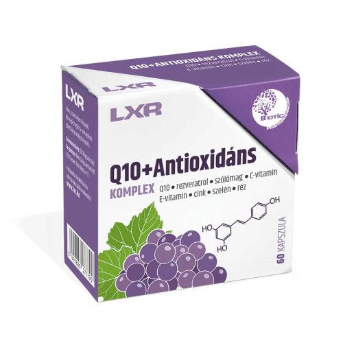 LXR Q10+ANTIOXIDANS KOMPLEX KAPSZ. 60X