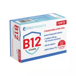 Cyanocobalamin Forte B12 vitamin tabletta 100x