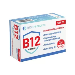 Cyanocobalamin Forte B12 vitamin tabletta 100x