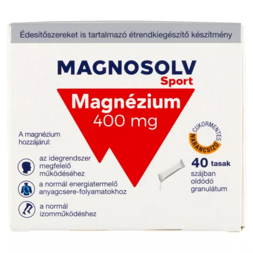 Magnosolv Sport 400mg granulátum 40x