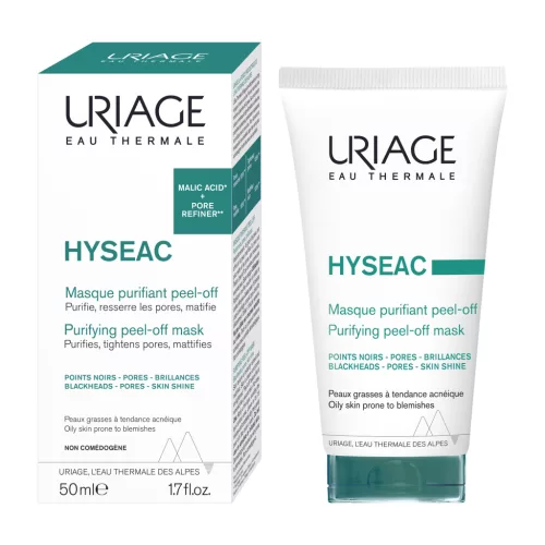 Uriage Hyséac mélytisztító pórusösszehuzó maszk zsíros bőrre 50ml