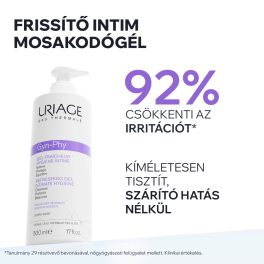Uriage GYN-PHY intim mosakodó gél 500ml