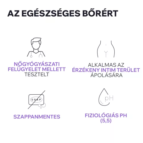 Uriage GYN-PHY intim mosakodó gél 500ml