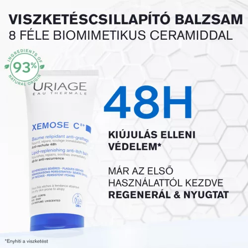 Uriage XÉMOSE Lipidpótló testápoló balzsam száraz bőrre 200ml