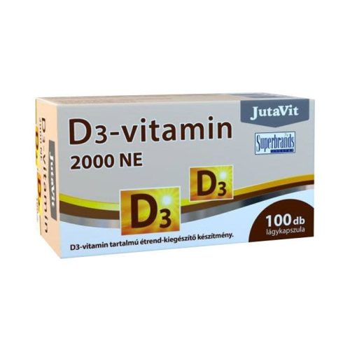 JUTAVIT D3-VIT.2000NE ETRENDKIEG.LAGYKAPSZ. 100X