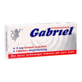 Gabriel terhességi teszt 1x
