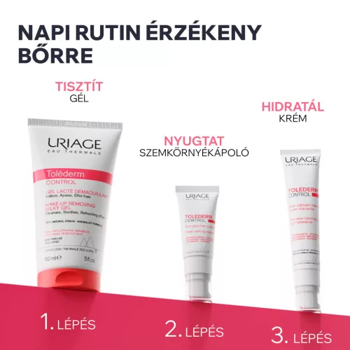 Uriage Toléderm Control szemkörnyékápoló 15ml