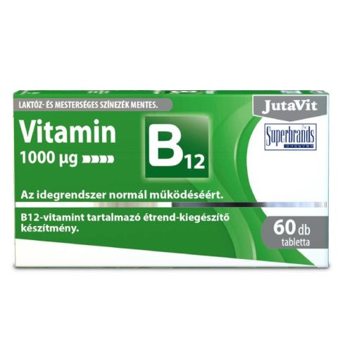 JUTAVIT B12 VITAMIN 1000MCG TABL. 60X