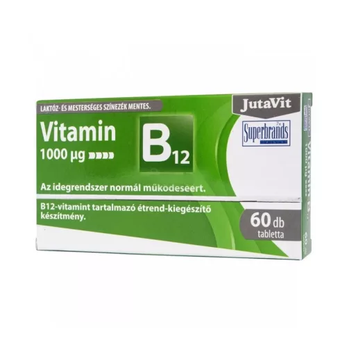 JutaVit B12-vitamin 1000 mcg tabletta 60x