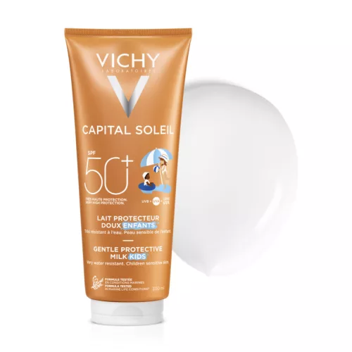 VICHY Capital Soleil napvédő tej gyerekeknek SPF50+ 300ml