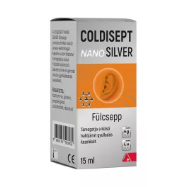 Coldisept NanoSilver fülcsepp 15ml