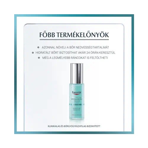 Eucerin Hyaluron-Filler hidratáló, ránctalanító arcápoló koncentrátum 30ml