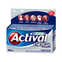 Béres Actival Energia Ginzeng Guarana filmtabletta 90x