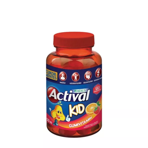 Béres Actival Kid Gumivitamin gumitabletta 50x