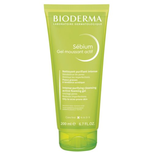 BIODERMA SEBIUM GEL MOUSSANT ACTIF 200ML