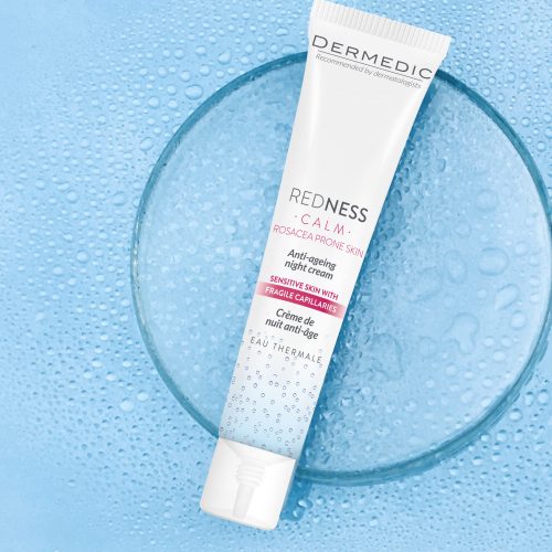 Dermedic Redness Öregedésgátló éjszakai krém rozáceára hajlamos bőrre 40ml