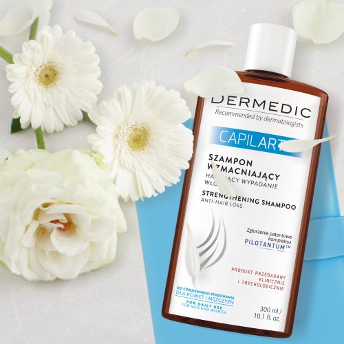 Dermedic Capilarte Hajerősítő sampon hajhullás ellen 300ml