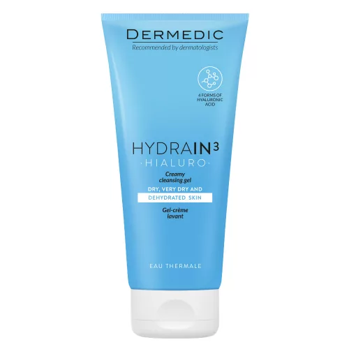 Dermedic Hydrain Krémes arctisztító gél 200ml
