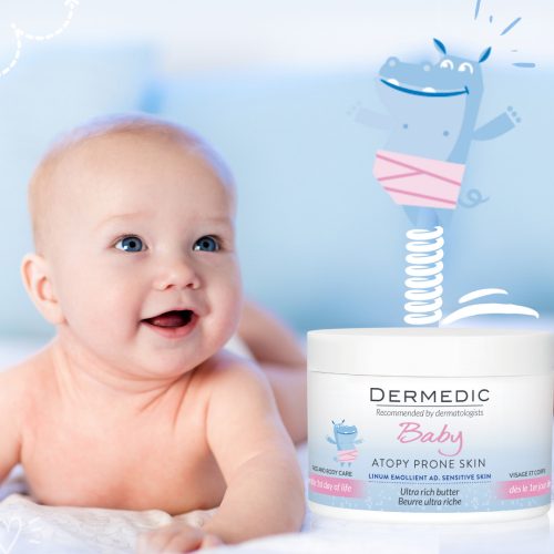 DERMEDIC LINUM EMOL.BABY TESTAPOLO VAJ 225G