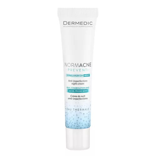 Dermedic Normacne Éjszakai krém a bőrhibák csökkentésére 40ml