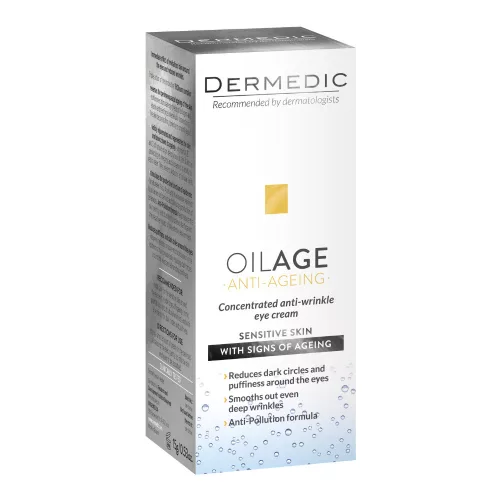 Dermedic Oilage Koncentrált ránctalanító szemkörnyékápoló krém 15g