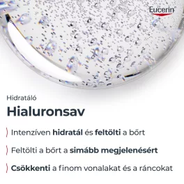   Eucerin DermatoCLEAN [HYALURON] mélytisztító, habzó arclemosó zselé 200ml
