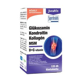   JutaVit Glükozamin Kondroitin Kollagén MSM D+C-vitamin filmtabletta 120x