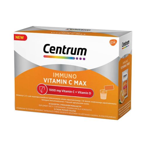 CENTRUM IMMUNO C MAX PEZSGOPOR FELNOTTEKNEK 14X