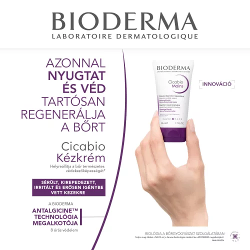 Bioderma Cicabio kézkrém 50ml