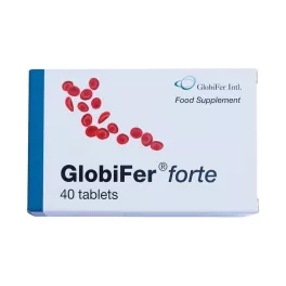   GlobiFer Forte vastartalmú étrend-kiegészítő tabletta 40x