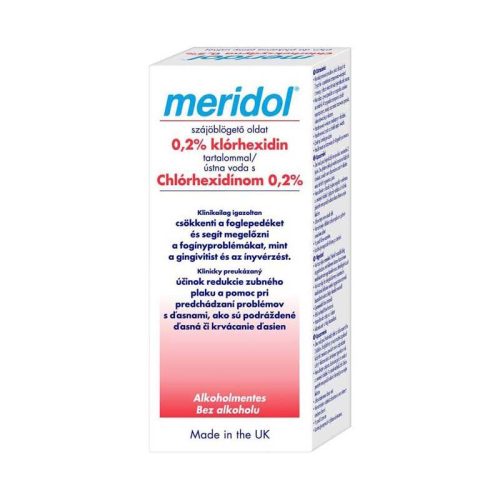 Meridol 0,2% klórhexidin szájvíz 300ml