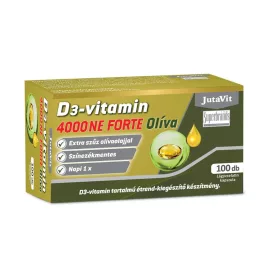 JutaVit D3-vitamin 4000NE Oliva kapszula 100x