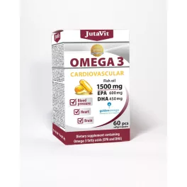 JutaVit Omega 3 Cardiovascular 1500mg kapszula 60x