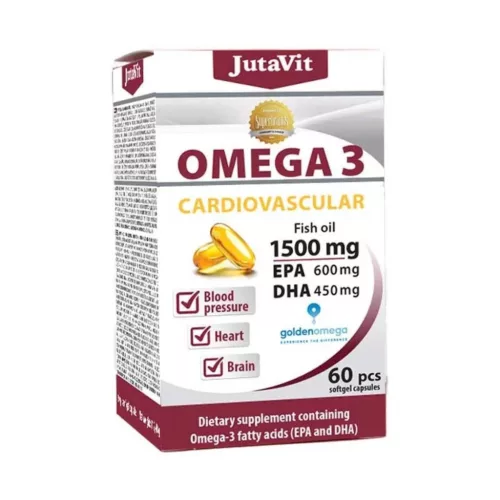 JutaVit Omega 3 Cardiovascular 1500mg kapszula 60x