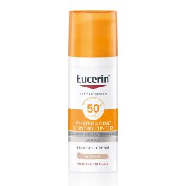   Eucerin Sun Photoaging Control Színezett napozó krém arcra medium SPF50+ 50ml