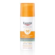  Eucerin Sun Oil Control színezett napozó krém-gél arcra light FF50+ 50ml
