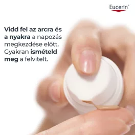  Eucerin Sun Oil Control színezett napozó krém-gél arcra light FF50+ 50ml