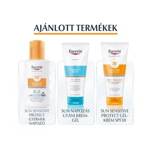 Eucerin Sun Oil Control színezett napozó krém-gél arcra light FF50+ 50ml