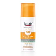  Eucerin Sun Oil Control színezett napozó krém-gél arcra medium SPF50+  50ml