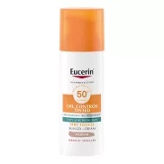   Eucerin Sun Oil Control színezett napozó krém-gél arcra medium SPF50+  50ml