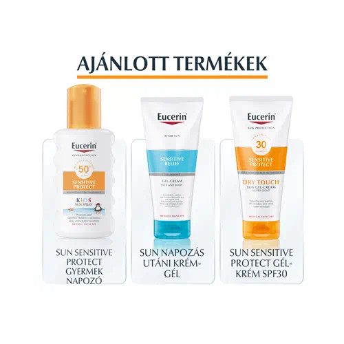 Eucerin Sun Oil Control színezett napozó krém-gél arcra medium SPF50+  50ml