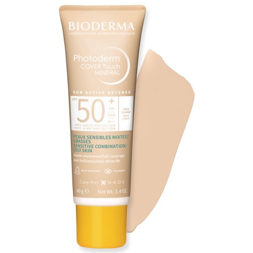 Bioderma Photoderm COVER Touch MINERAL SPF50+ very light (nagyon világos) 40g