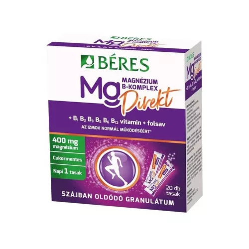 Béres Magnézium B-Komplex direkt granulátum 20x