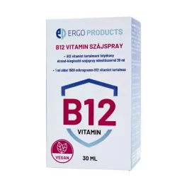 Ergo Products B12-vitamin szájspray édesítőszerrel 30ml