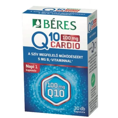 Béres Q10 100 mg Cardio kapszula 30x