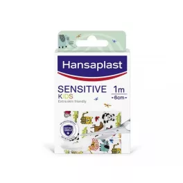 Hansaplast Kids sensitive sebtapasz 1mx6cm 10x